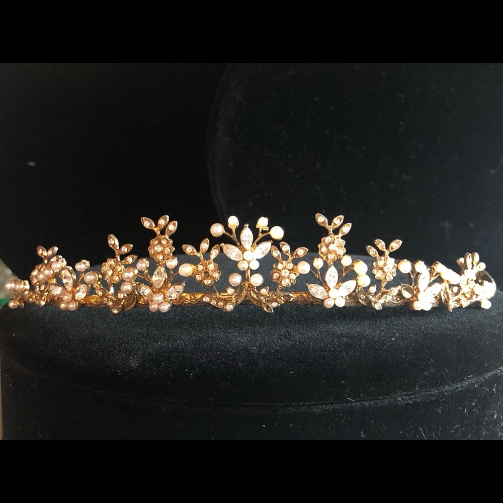 Gold tiara